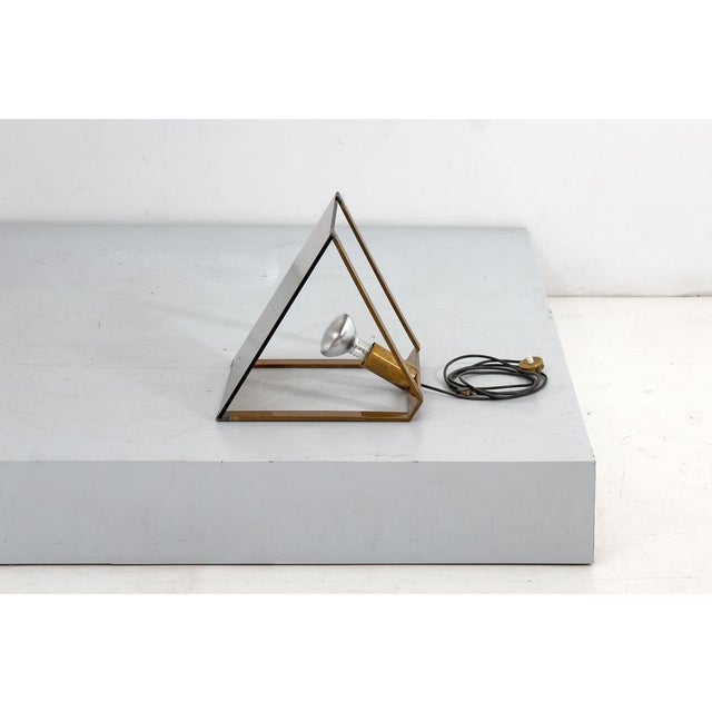 Mid-Century Brass and Smoked Glass Floor Lamp from Fontana Arte, Italy, 1960 For Sale - Image 11 of 18