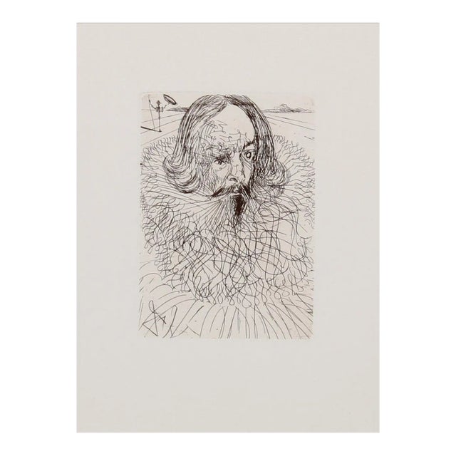 Cervantes, Salvador Dalí Etching For Sale