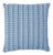 Schumacher Tarnby Stripe 18" Pillow in Sky For Sale