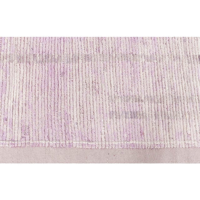 Modern Moroccan Hand-Knotted Runner by Doris Leslie Blau Size: 4'6" × 19'8" (137 × 599 cm) This Modern Moroccan runner...