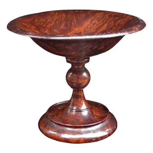 French Art Deco Period Walnut Tazza France 1930 For Sale