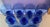 Blue Libbey Cobalt Blue Glasses - Set of 10 For Sale - Image 8 of 11