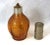 Art Deco 1920s Art Deco Cristaux d'Art St Louis France Amber Glass Hand Cut Crystal Perfume Lamp Bottle For Sale - Image 3 of 11