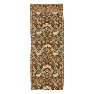 Vintage French Mechanical Jacquard Tapestry Panel