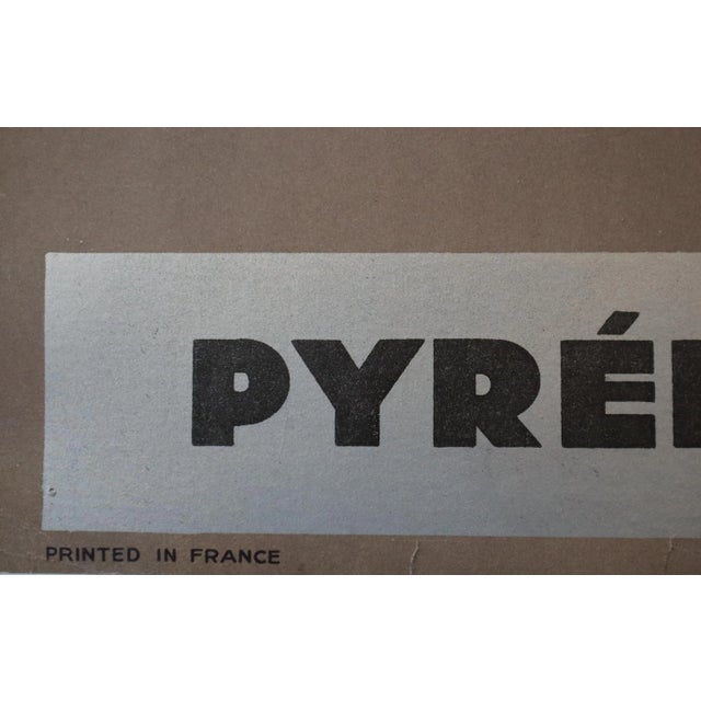 French Provincial 1930s Original French Travel Poster, Foix (Pyrenee Region) For Sale - Image 3 of 5