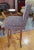 Wood Anavilhanas Style Tufted Tapestry Swivel Bar Stool With Curved Legs and Claw Feet For Sale - Image 7 of 8