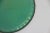 Turquoise Vintage Turquoise Blue Decorated Metal Cocktail Drinks Tray Made by Baret Ware For Sale - Image 8 of 10