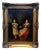 Balle, Bourgeois Scene with a Cat, Oil Painting For Sale