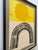 Yellow Raoul Lazar Vintage 1974 French Mid Century Modernist " Arc Jaune " Limited Edition Framed Signed Fine Art Embossed Aquatint Etching Print For Sale - Image 8 of 18