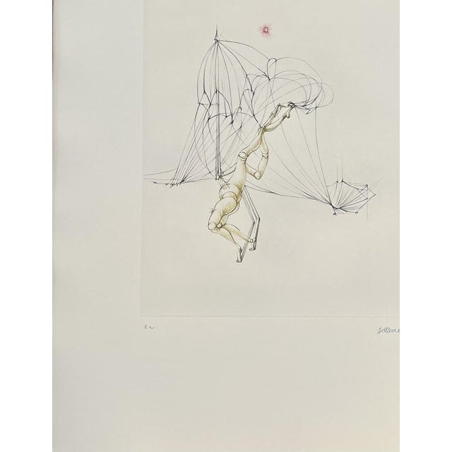 Modern Hans Bellmer, Mirror of Dreams 2a, 1972, Etching For Sale - Image 3 of 4