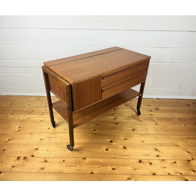 Mid-Century Modern Danish Storage Cart, 1960s For Sale - Image 9 of 11