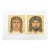 Contemporary 2 Original E.J.Hartmann Male Portrait Paintings With & Without Beard Set of 2 For Sale
