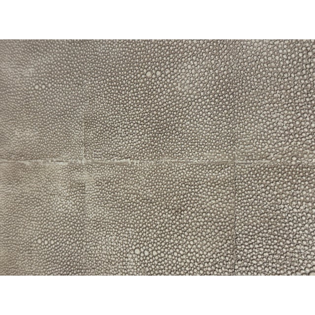 Mitchell Gold and Bob Williams Faux Shagreen Solange Chest For Sale - Image 14 of 18