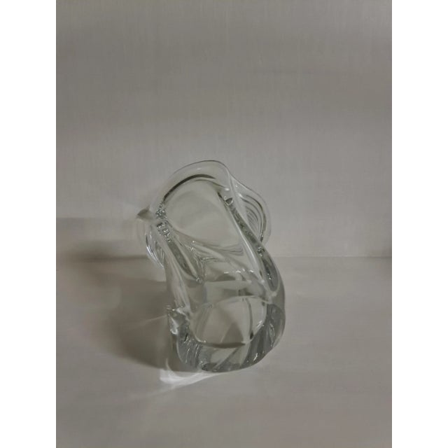 Glass Crystal Vase by Jean Daum for Daum France, 1960s For Sale - Image 7 of 9