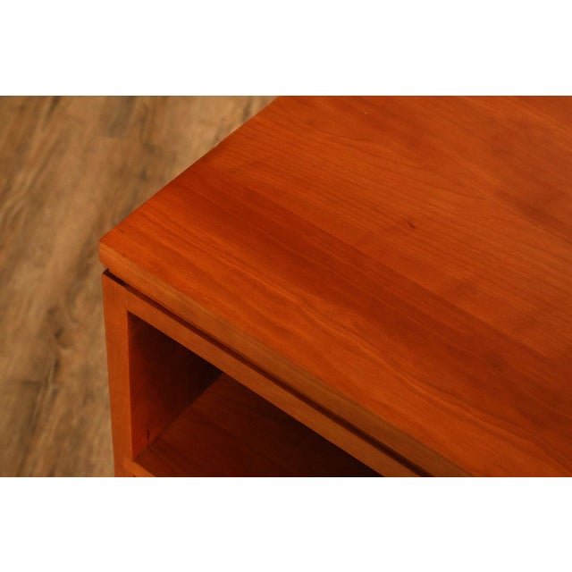 Wood Stickley Metropolitan Collection Cherry Nightstand For Sale - Image 7 of 18