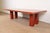 Baker Furniture Modern Art Deco Parquet Top Extension Dining Table, Newly Refinished For Sale - Image 10 of 17