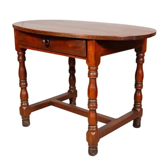 Louis XIV Walnut Table For Sale In Boston - Image 6 of 12