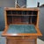 Early 20th Century Oak Arts & Crafts Student Desk With Tambour Storage Cabinet For Sale - Image 10 of 12