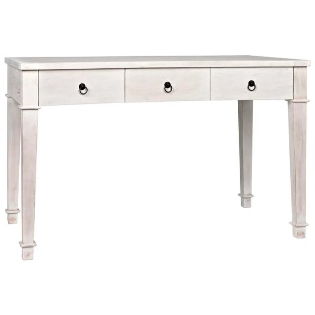 Noir NOIR Curba Desk, White For Sale - Image 4 of 12