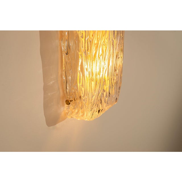 Bambu Wall Lamp from Venini, Italy, 1970s For Sale - Image 10 of 13