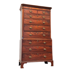 Late 18th Century George III Inlaid Mahogany Chest