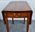 Inlaid Mahogany Pembroke Table Bench Made Federal Style Accent End Side Table For Sale - Image 11 of 16