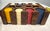 Signed Antique 19th Century Gaming Poker Wood Brass Box Travel Set Clay Chips For Sale In New York - Image 6 of 11