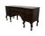 BERKEY & GAY Solid Mahogany Gothic Revival Victorian Style 78" Carved Sideboard Buffet 39" High 78" Wide 25" Deep We...