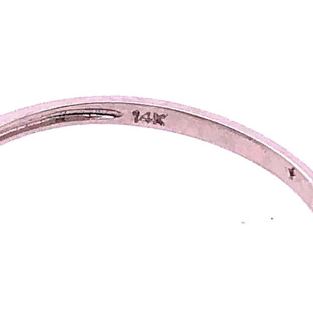 Metal 14 Karat White Gold Fashion Pearl Ring For Sale - Image 7 of 10