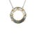 Early 21st Century Schlumberger for Tiffany & Co., Sixteen Stone Diamond Circle Pendant/Necklace For Sale - Image 5 of 6
