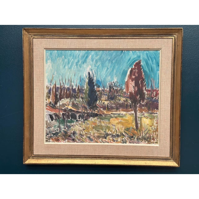 A. Roos, Landskap, 1960s, Oil on Panel, Framed For Sale - Image 13 of 18