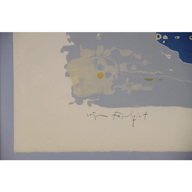 Jörgen Fogelqvist, Composition, Color Lithograph, Framed For Sale - Image 7 of 9