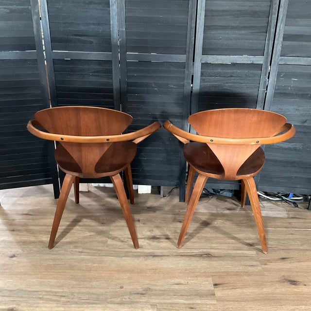 Cherner Armchairs by Norman Cherner, Cherner Chair Company, 2005 (Pair) For Sale - Image 16 of 17