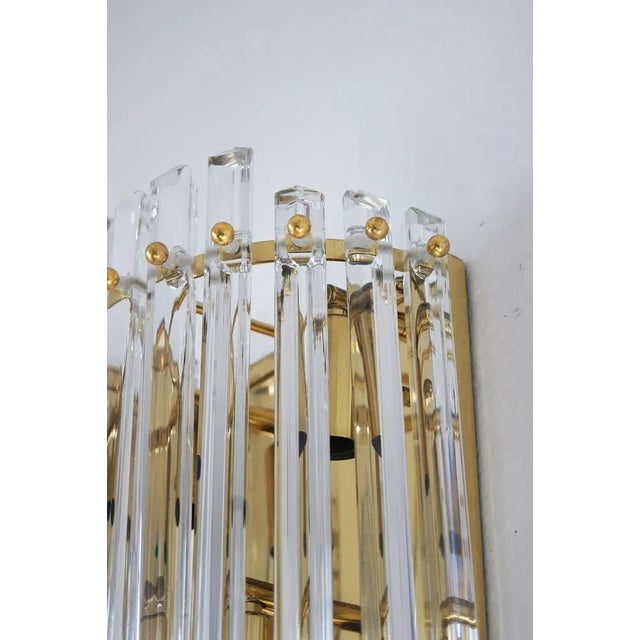 Mid-Century Modern Large Wall Lamps in the style of Venini, Set of 2 For Sale - Image 3 of 7