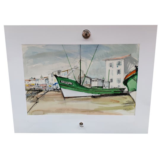 Michel Roubille, Ile d'Yeu, 1998, Watercolor For Sale