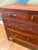 Wood Late 19th Century French Louis XVI Style Walnut 3-Drawer Commode For Sale - Image 7 of 8