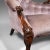 1840's Antique Double Spoon Back Settee For Sale - Image 9 of 12