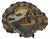 Vintage Satsuma Hand Painted Earthenware Platter With Scalloped Edges For Sale - Image 12 of 12