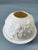 French Vintage Bisque Porcelain Votive Candle Holders, Cherub & Winter Holidays Themes, Set of 2 For Sale - Image 3 of 11