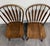 Wood Vintage Bent Hoop Back Spindle Paddle Back Arrow Back HIgh Back Windsor Chairs For Sale - Image 7 of 11