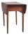 Antique 1800's Hepplewhite Style Solid Walnut Pembroke Table With Drawer & Inlay For Sale