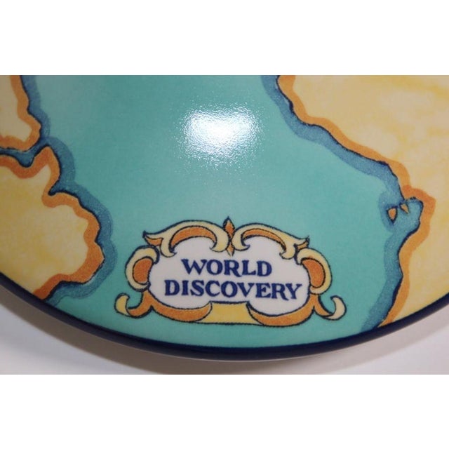 Ceramic Tiffany & Co. Porcelain Lidded Box Designed for Tauck World France For Sale - Image 7 of 12