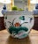 Ceramic Vintage Mid to Late 20th Century Brightly-Colored Lily Pad Koi Fish Bowl For Sale - Image 7 of 8