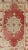 Mid 20th Century Red Field Vintage Turkish Oushak Rug With Geometric Medallion and Floral Motifs For Sale - Image 4 of 7
