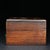 1990s Vintage Chinese Rosewood Jewelry Box With Mother-of-Pearl Deer Inlay & Jade Clasp For Sale - Image 5 of 7