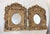 19th Century Pair of Antique Ornate Hand Carved Chinese Gilt Wooden Wood Wall Mirrors Frames For Sale - Image 5 of 15