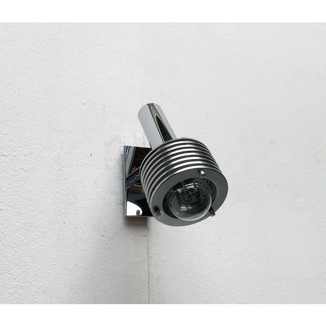 Mid-Century Space Age Chrome Wall Lamp, 1960s For Sale - Image 16 of 18