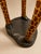 Late 20th Century Late 20th Century Large Hand-Carved Hand-Painted African Wooden Giraffe Sculpture Floor Statue 60” Safari Decor For Sale - Image 5 of 9