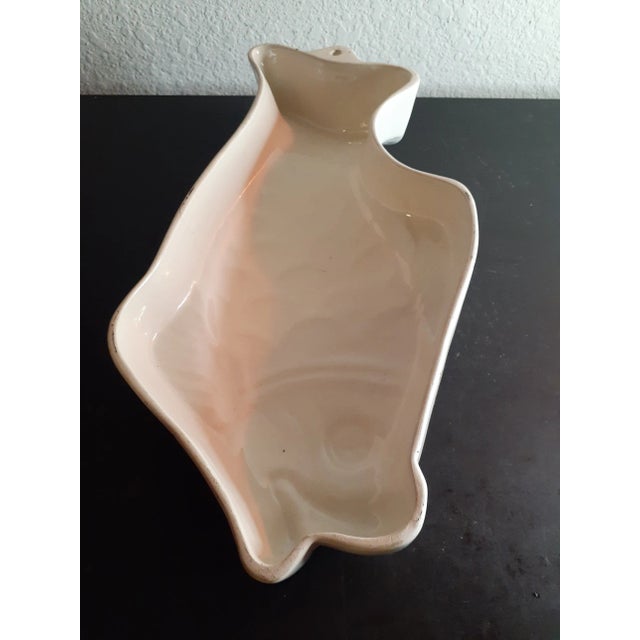 1970s 1970s Handpainted Ceramic Fish Figurine Wall Decor For Sale - Image 5 of 12