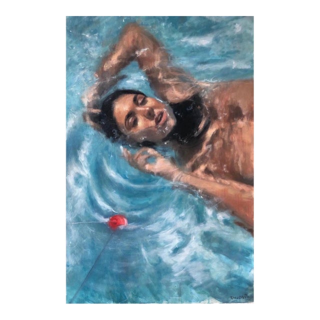Carlos Antonio Rancano, Oil on Canvas Titled "Catch of the Day”, 2019 For Sale